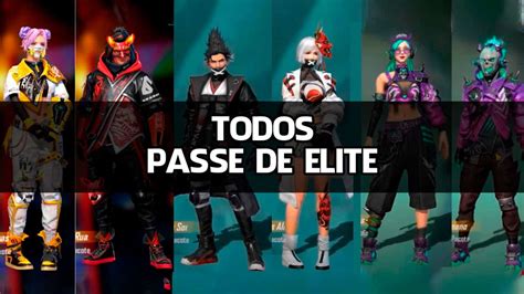 Free Fire: Todos os Passe de Elite já lançados (2018.